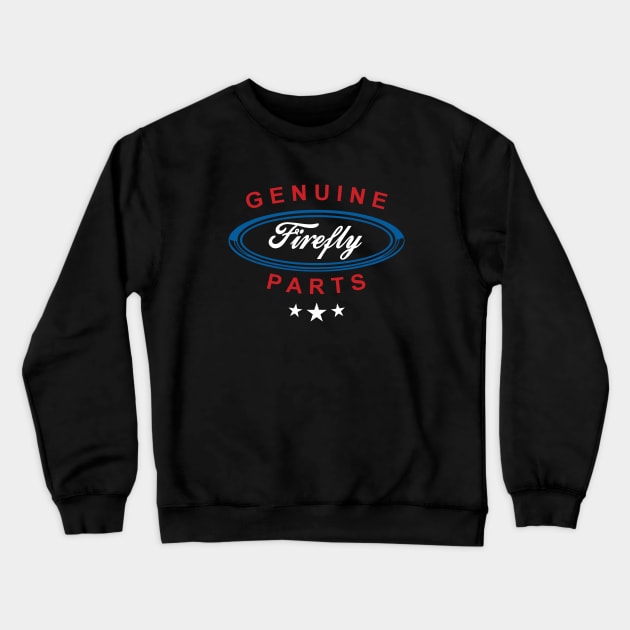 Firefly Genuine Parts Crewneck Sweatshirt by bigdamnbrowncoats